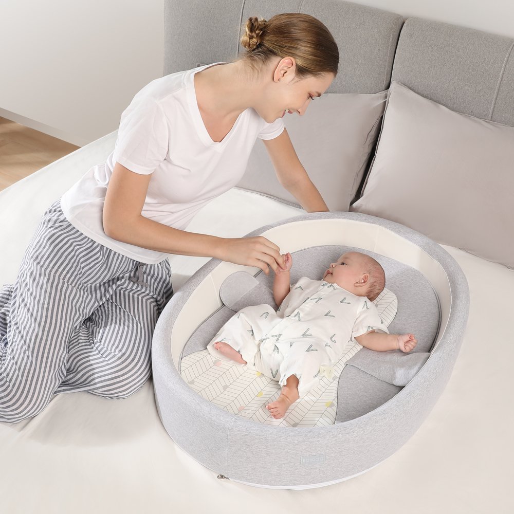 thumbnail image 2 of Baby Snuggle Nest Lounger For Newborn 0-24 Months, Togo 2 of 12
