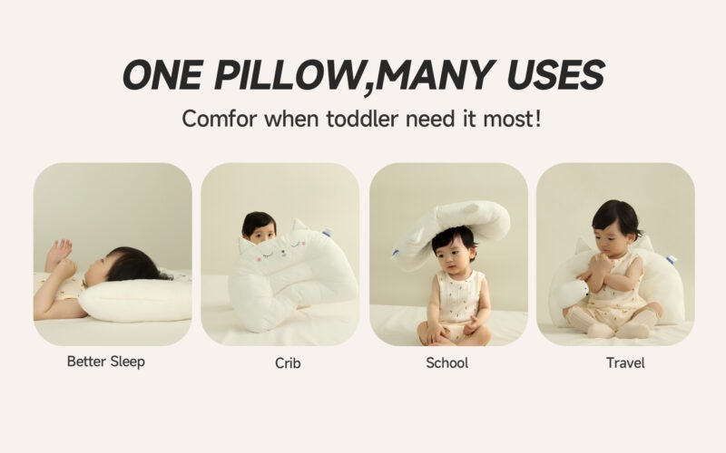 100% Cotton Animal Shape Toddler Pillows - Image 4