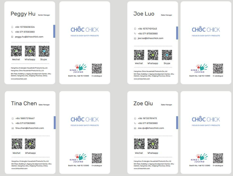 CHOCCHICK business card CHOCCHICK business card