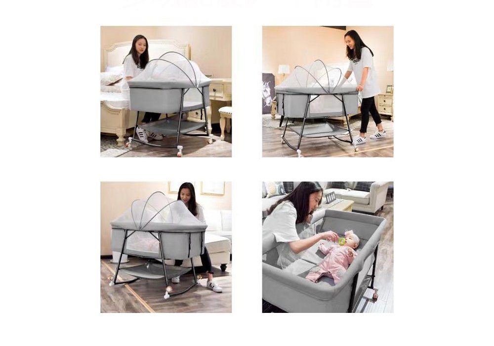 modern baby crib